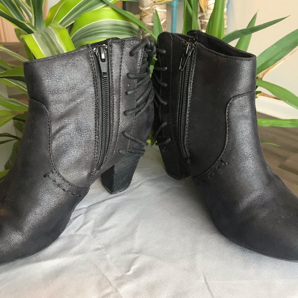Report leather ankle boots - Picture 4 of 8